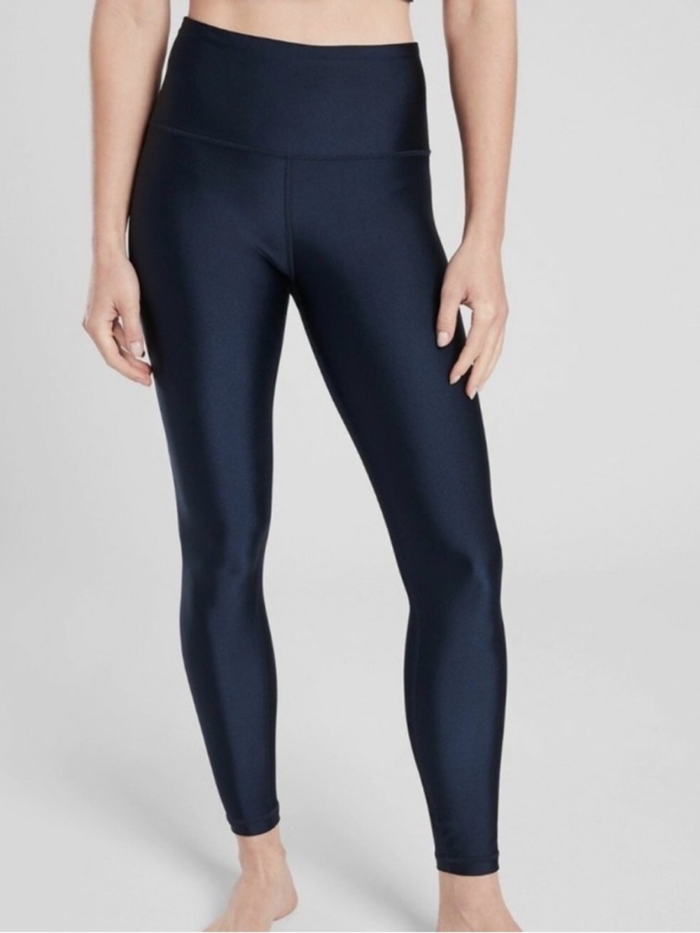 Athleta Shine Blue Elation Active Leggings